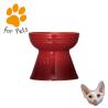 Buy cheap Eco Friendly Ceramic Pet Bowl , Easy To Clean Logo Personalized Ceramic Cat Bowls from wholesalers