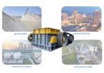 400-750 TPH Production Capacity Double Roller Crusher Broken Instantly