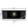 Buy cheap 6.1" Screen OEM Style without DVD Deck For Fiat Linea Grande Punto 2007-2012 Car Multimedia Stereo from wholesalers