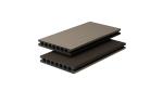Natural Wood Texture WPC Composite Patio Flooring Plastic Deck Flooring Outdoor