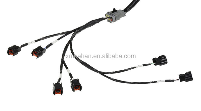 Customized Auto Engine Wiring Harness Cable Assembly for OEM Color in America Market