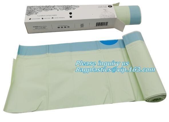 Buy cheap Food Waste Kitchen Bag 3 Gallon Compost Bin Liner 25 counts, Biodegradable compostable bin liners yellow from wholesalers