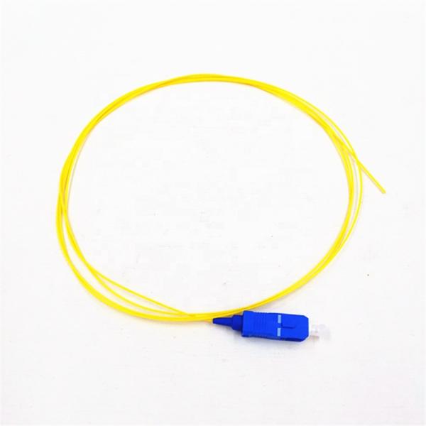 Buy cheap Yellow Single Mode Fiber Optic Patch Cord SC FC ST APC UPC Connector For CATV from wholesalers