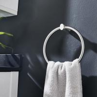 Buy cheap Round Brushed Nickel Hand Towel Holder SUS 304 Stainless Steel Wall Mounted product