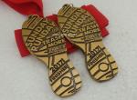 Die Casting Antique Triathlons Awards Medals , Zinc Alloy Antique 5K Medals