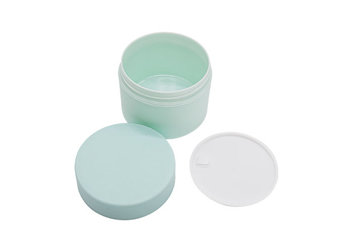 250g Transparent PP Round Od 92mm Body Lotion Container 75mm Height UKC15