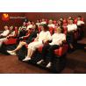 Buy cheap Innovative Project 4D Roller Coaster Movie Theater Thrill Rides Movement Seats from wholesalers