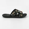 Buy cheap Anti Slip Woven Fabric Eva Slide Sandal Black For Men from wholesalers