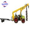 Buy cheap Newly tractor mounted solar poles erection machine for construction pole erection from wholesalers