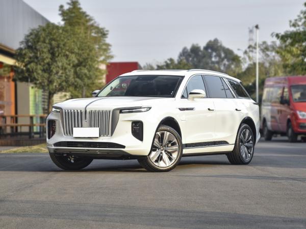 Buy cheap 510km EV Luxury Cars Left Steering Hongqi E-HS9 Electric Car High Speed from wholesalers
