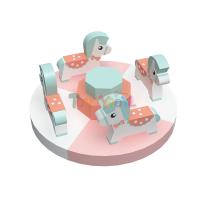 Buy cheap Electric Merry Go Round Play Set 100kg - 500kg Capacity Inflatable Soft Play product