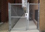12 Foot 14 Foot 16 Foot Chain Link Swing Gate Polymer Coated