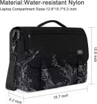 MESSENGER BAG FOR MEN, WOMEN BRIEFCASES LIGHTWEIGHT MEN'S LAPTOP BAG 15.6 INCH