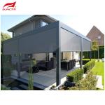 Electric Outdoor Roller Blinds Sunshade Window Waterproof
