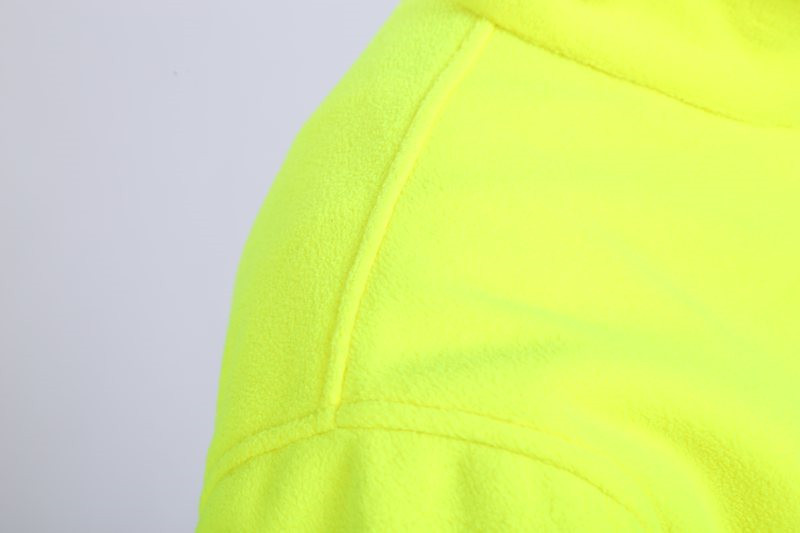 360gsm Cold Weather Workwear OEM Hi Vis Work Jacket With Flap