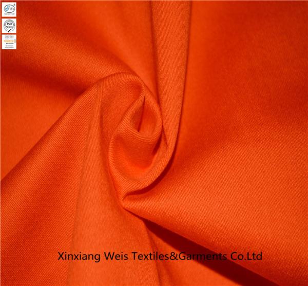 Buy cheap Fluorescent Orange High Visibility Fabric High Light / Safety Orange Fire Retardant Coveralls from wholesalers