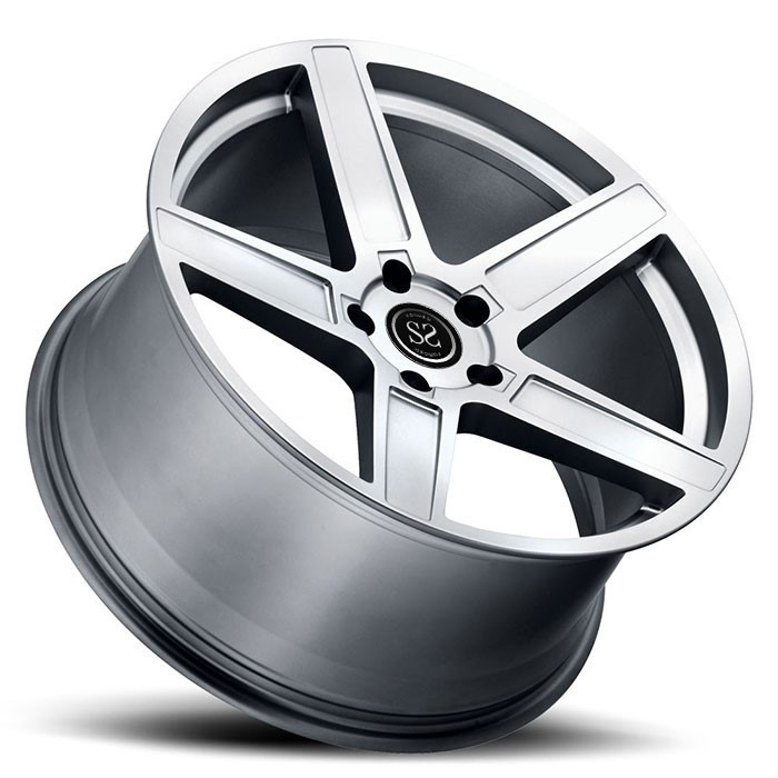 customize alloy wheel 5x112 5x120 5x127 with T6061 aluminum forged rims china manufacture