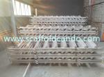 Buy cheap Factory specialized in Q235 scaffolding galvanized stair case 550*2370mm, 8 steps steel ladder as passageway from wholesalers
