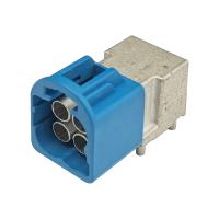 Buy cheap Blue 5005 Color Mini FAKRA Connectors C Code High Speed For PCB Mount product