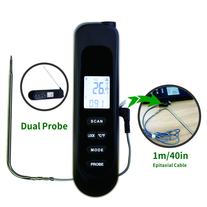 Buy cheap Folding Instant Read Digital Thermometer With Backlit Large LCD Screen from wholesalers