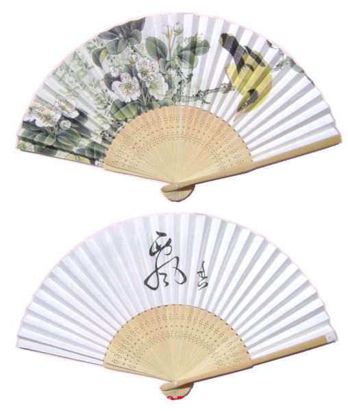 Buy cheap Customized Logo Chinese Silk Sweet Hand Fans for Wedding Decoration in Gift Box from wholesalers