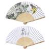 Buy cheap Customized Logo Chinese Silk Sweet Hand Fans for Wedding Decoration in Gift Box from wholesalers