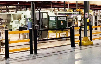 LC LS Safety Barrier Warehouse flexible anti-collision system FS-2023A