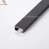 Buy cheap Aluminum U Channel Strip Trim Brushed Matt Black 15mm×8mm Size from wholesalers