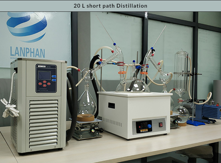 Continuous 380V Short Path Distillation Equipment