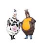 Buy cheap Entertainment Cute Inflatable Outdoor Toys Bull Cow Suit Blow Up Cow Costume from wholesalers