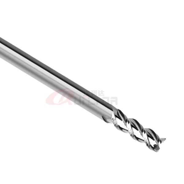 Buy cheap 4mm 1/8" 1/16" Aluminum End Mill 45 Degree 3 Flutes Polished Solid Carbide from wholesalers