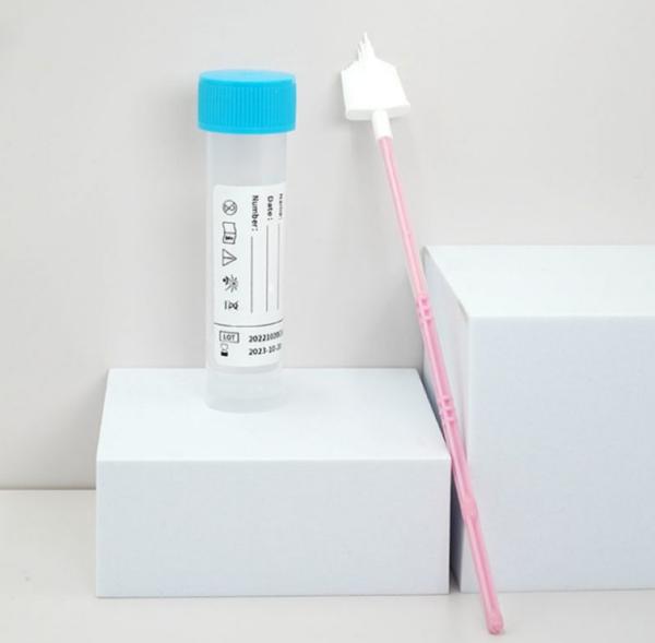 Buy cheap Disposable Self Collected HPV Swab Set Gynecological Cervical Brush from wholesalers