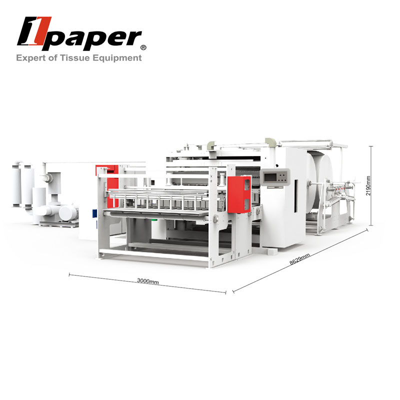 Automatic Tissue Production Line High Speed Napkin Machine for Food Beverage Shops