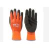 Buy cheap 10 Gauge Industrial Latex Rubber Hand Gloves Warm Fleece Lined Anti Slip from wholesalers