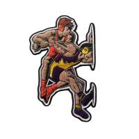 Buy cheap Custom Chenille Embroidery Patch Cartoon Figure Logo Sew On Appliques product