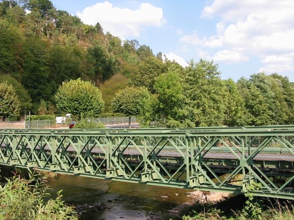 Buy cheap Structural Steel Military Bailey Bridge Production Assembly Civil Engineered Wartime from wholesalers