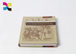 2.5mm / 3mm Thickness Hardcover Paperback Book Printing Sewing Binding Glossy