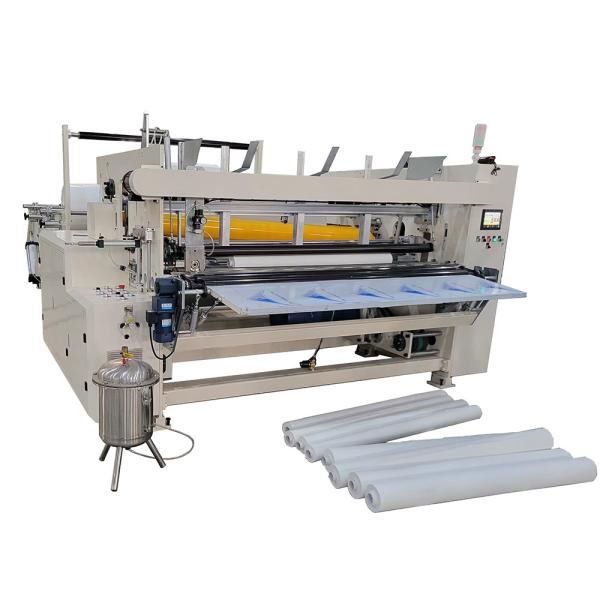 Buy cheap High Speed 230m/Min Toilet Tissue Paper / Maxi Roll Rewinding Machine For Start Business from wholesalers