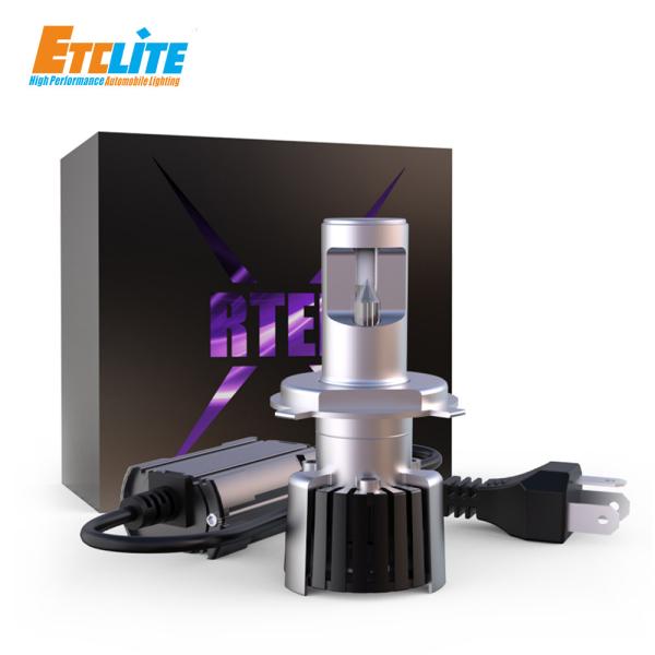 Buy cheap Aluminum Housing Car Led Headlight Bulbs H4 5000lm 6000k Color Temperature from wholesalers