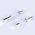 Wholesale 30ml 50ml 100ml Slik-screen Printing Clear serum Airless Bottle with