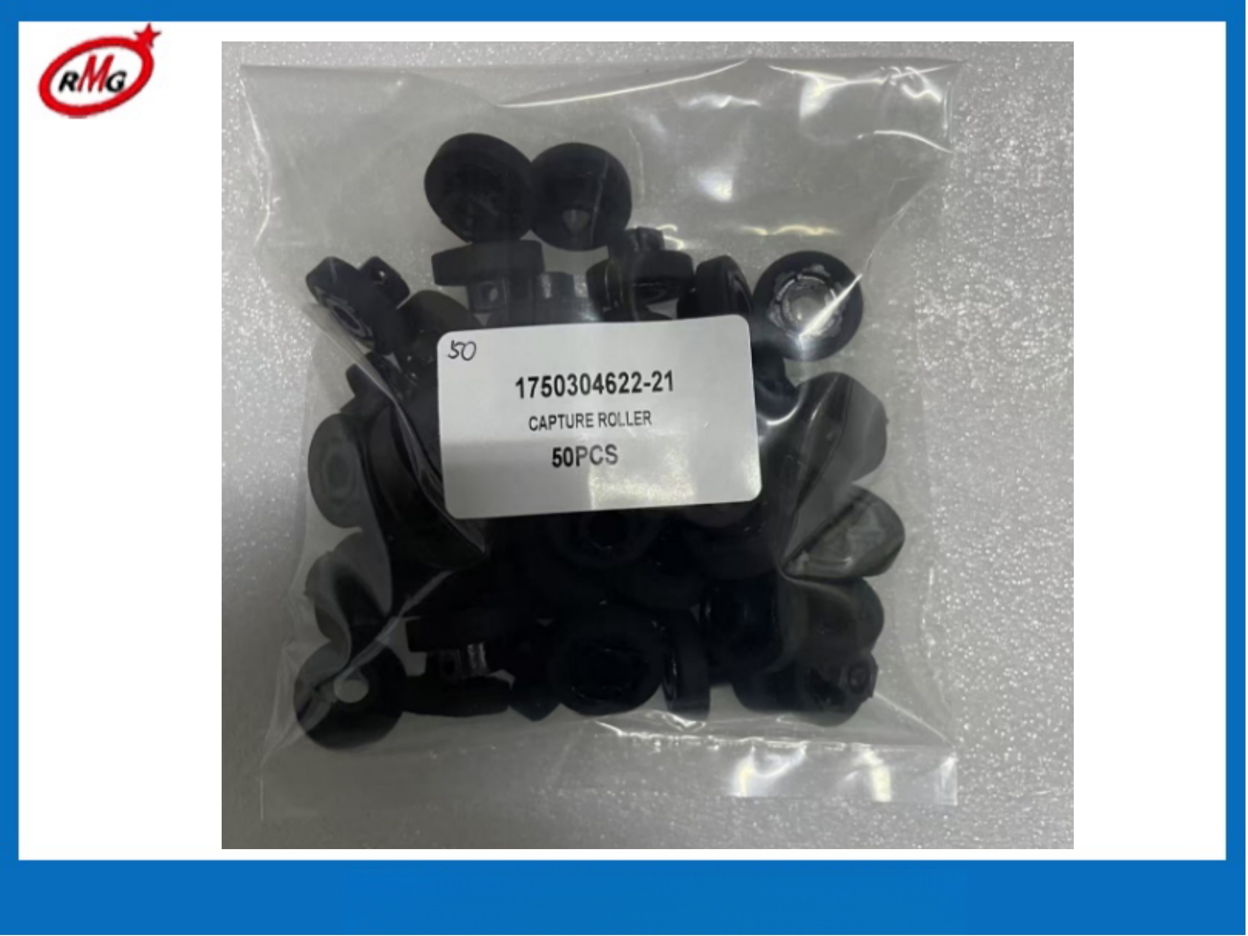 1750304622 1750304622-21 DN200 Card Reader Capture Roller For CHD-mot ICT3H5-3AD2792 SecPac2 ATM Machine Spare Parts