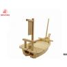 Buy cheap Sustainable Bamboo 70cm Sushi Boat Tray With Flagpole from wholesalers