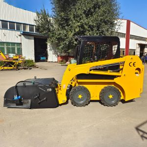 China 35hp Mini Skid Steer Loader  Exw Works Skid Steer Loader Brand New Small Crawler Front End Loader with Cabin on sale