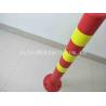 Buy cheap Orange Flexible Posts Molded Rubber Products 75cm Traffic Delineator Post from wholesalers