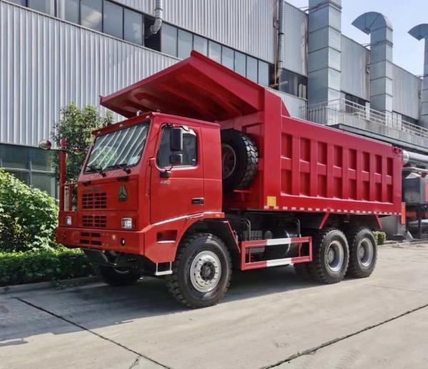 Buy cheap HOWO 371HP 10 Wheelers Mining Dump Truck With AC26 Rear Axle from wholesalers
