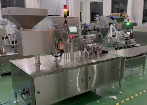 Buy cheap Plastic Tube Pharmaceutical Automatic Packing Machine Effervescent Tablet Bottle from wholesalers