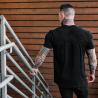 Buy cheap Custom Printed Long Men Plus Size Cotton Gym Sport Tee T Shirt from wholesalers