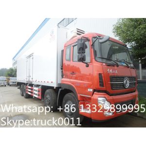 Buy cheap China good quality refrigerated truck with meat hooks for sale, factory sale refrigerator truck for frozen meats from wholesalers