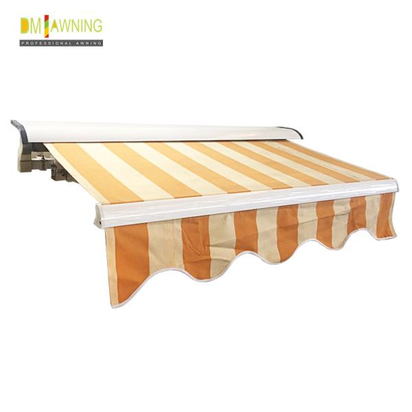 Buy cheap Lightweight Arm Aluminium Waterproof Retractable Awning Outdoor Awnings from wholesalers