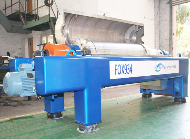 PLC Controlled Continuous Operation Decanter Centrifuges for Fish Oil Separation